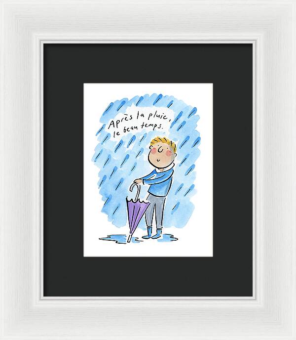 Apres la pluie, le beau temps 2 - Framed Print