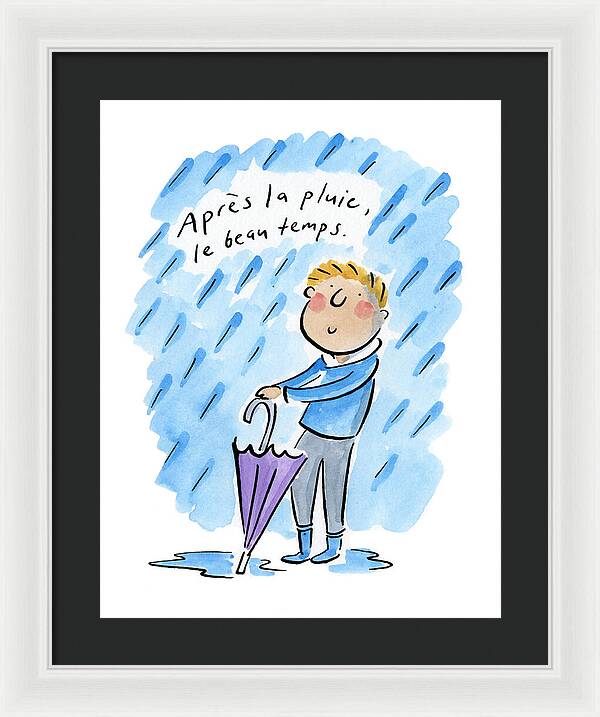Apres la pluie, le beau temps 2 - Framed Print