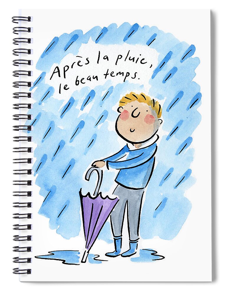 Apres la pluie, le beau temps 2 - Spiral Notebook