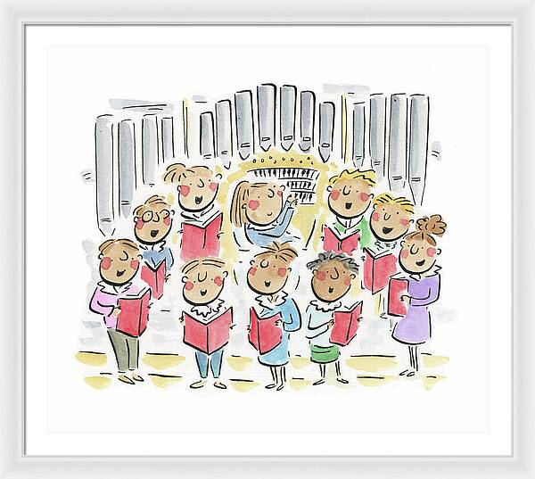 Adam Lay Y Bounden - Framed Print