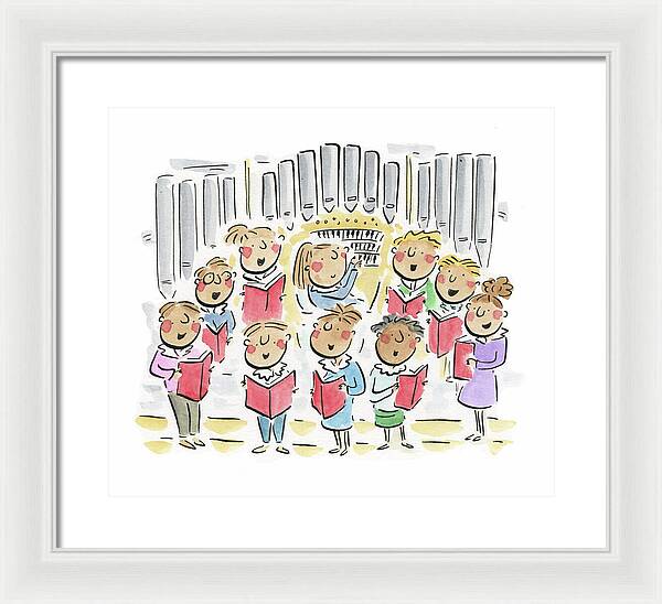 Adam Lay Y Bounden - Framed Print