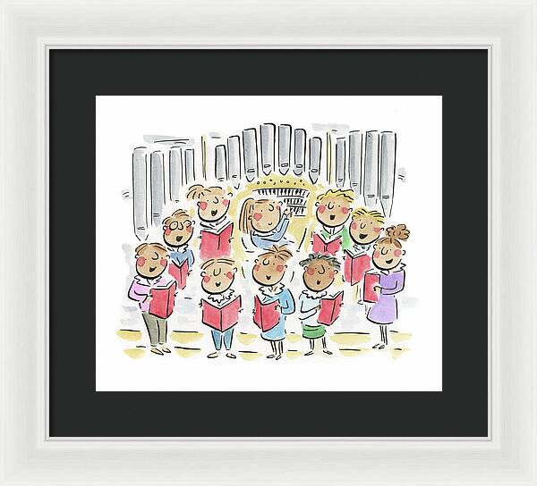 Adam Lay Y Bounden - Framed Print