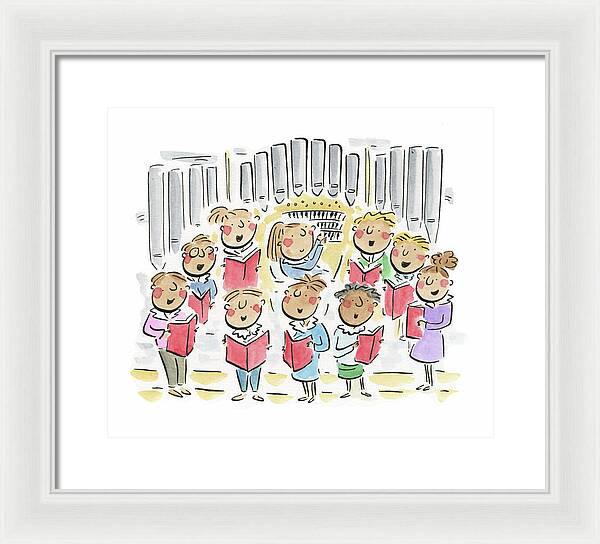 Adam Lay Y Bounden - Framed Print