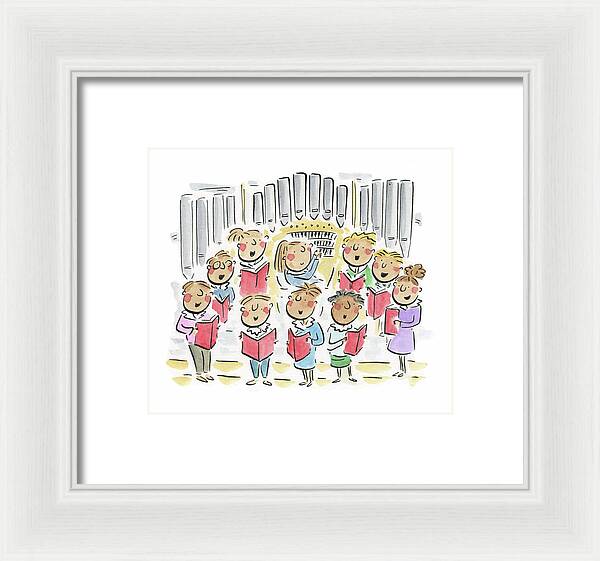 Adam Lay Y Bounden - Framed Print