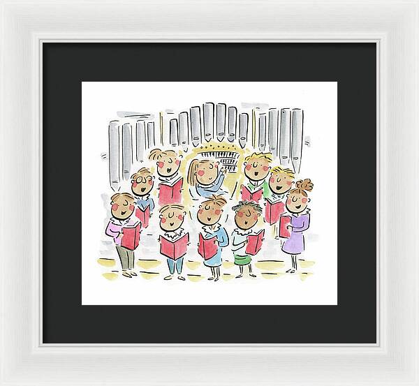 Adam Lay Y Bounden - Framed Print