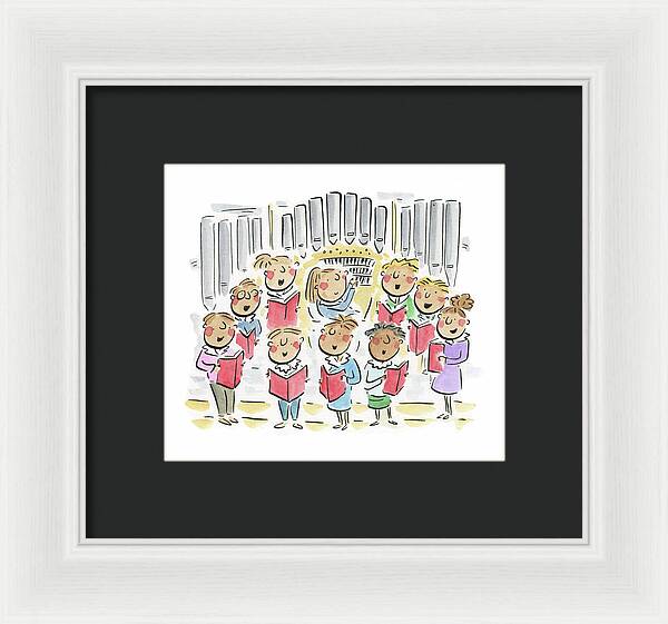 Adam Lay Y Bounden - Framed Print