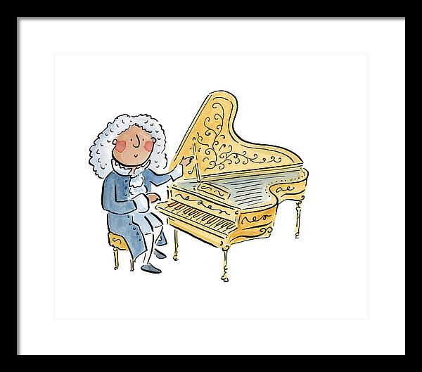 Alberti Bass - Framed Print