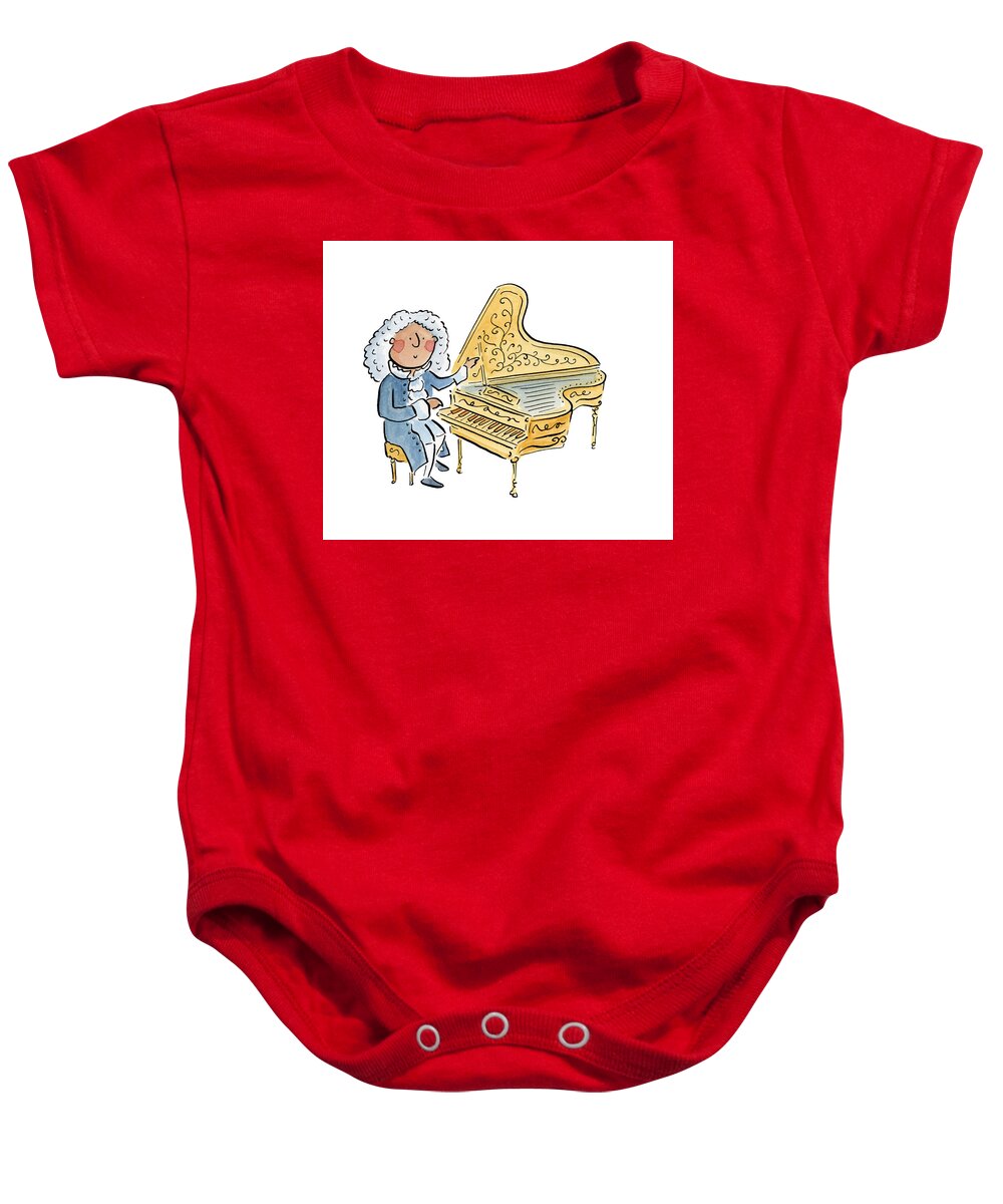 Alberti Bass - Baby Onesie