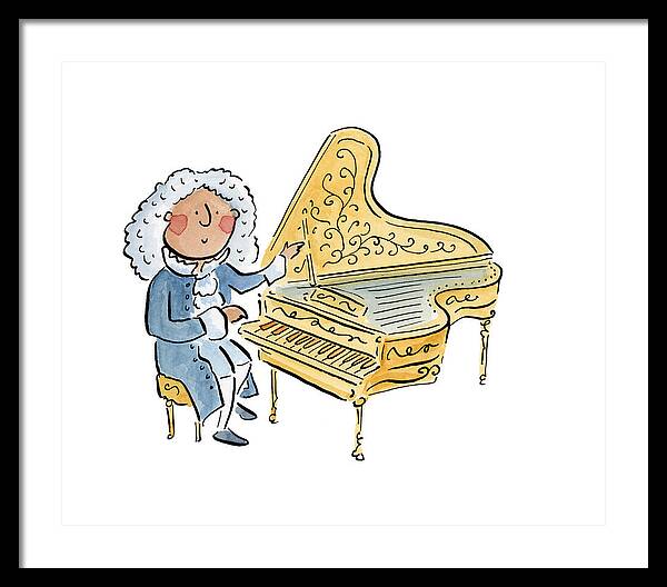 Alberti Bass - Framed Print