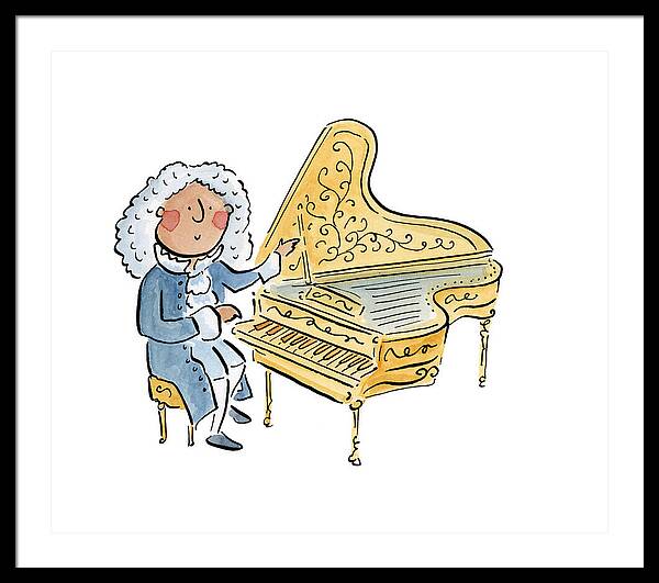 Alberti Bass - Framed Print