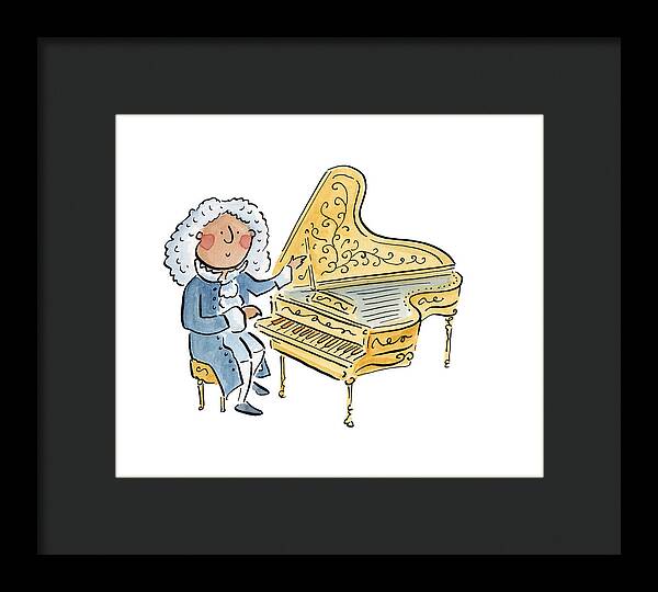 Alberti Bass - Framed Print