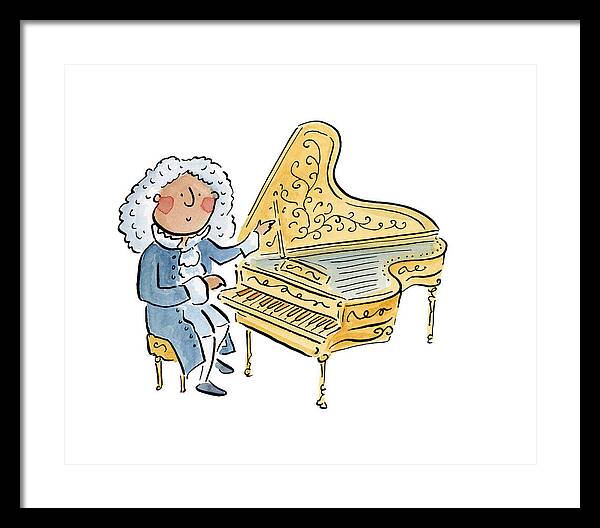 Alberti Bass - Framed Print