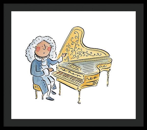 Alberti Bass - Framed Print