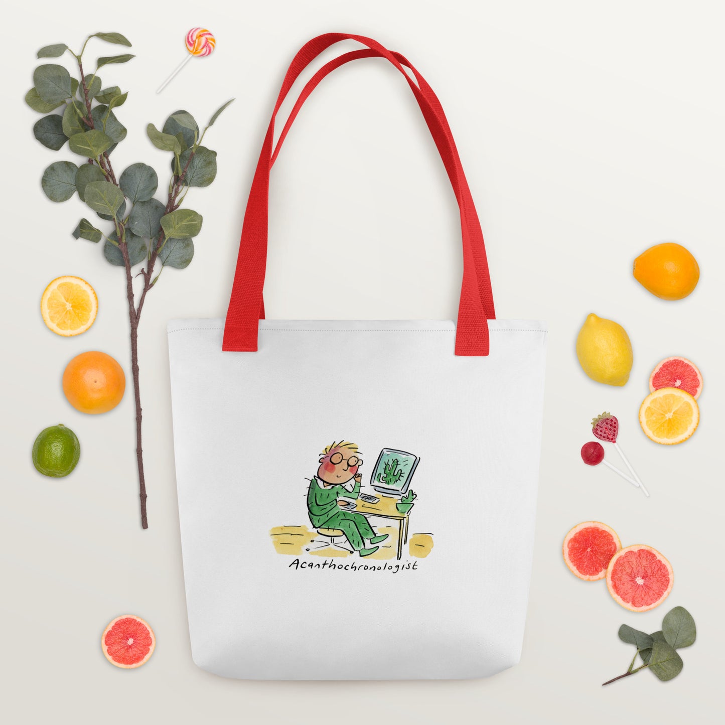 Acanthochronologist Tote bag