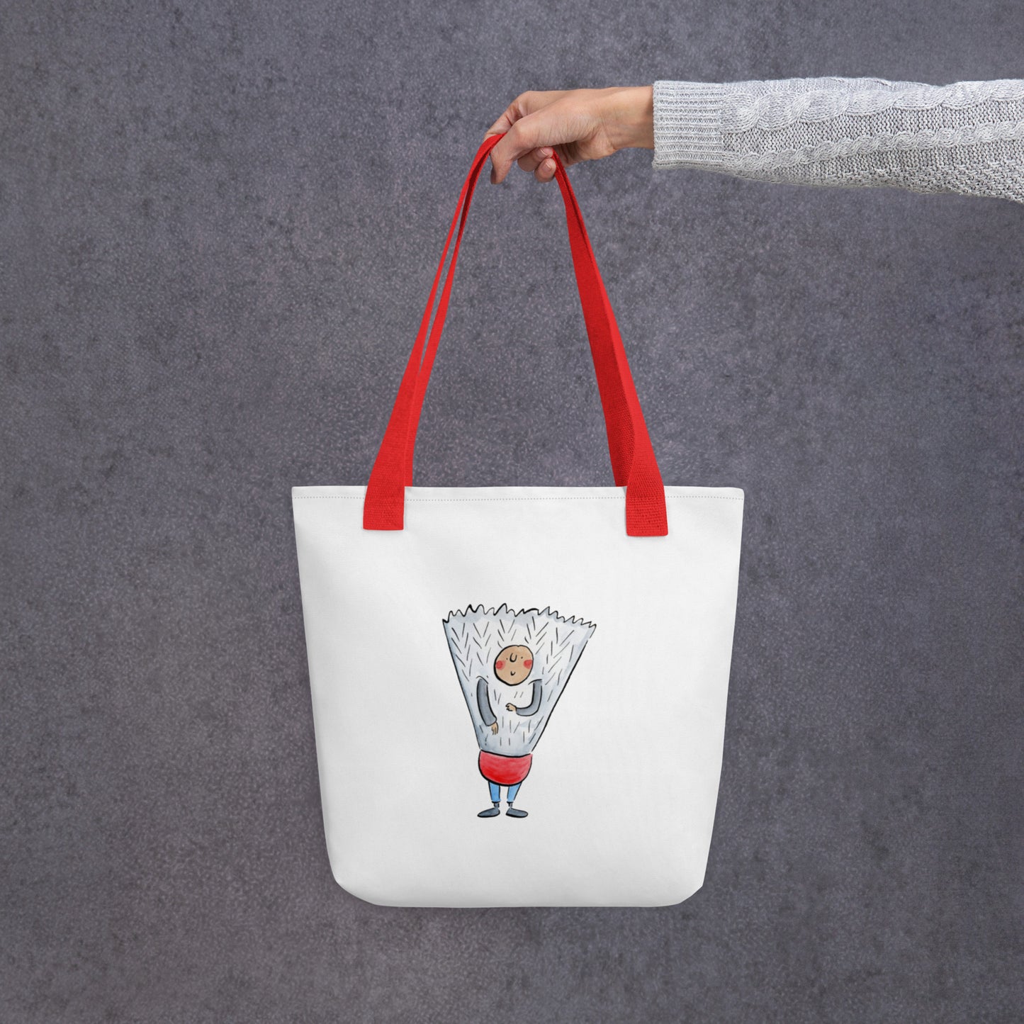 Badminton Shuttlecock Illustration by Rosie Brooks Tote bag