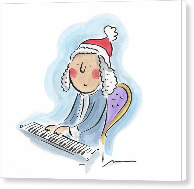 Bach for Christmas - Canvas Print