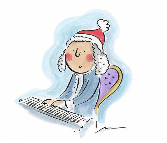 Bach for Christmas - Art Print