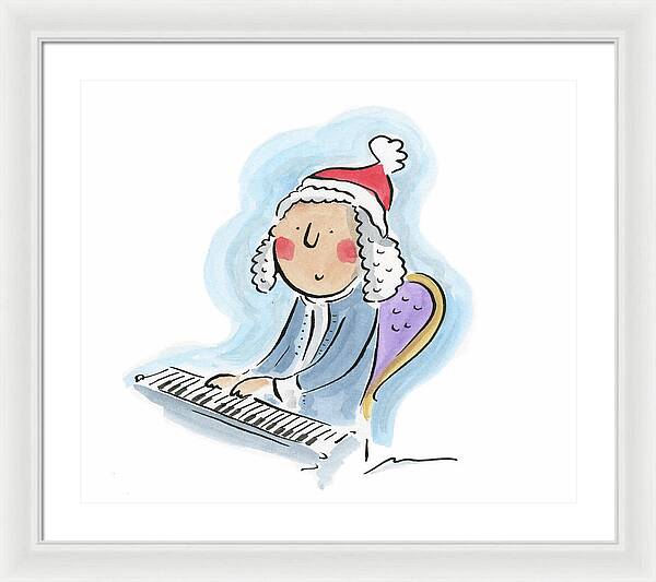 Bach for Christmas - Framed Print