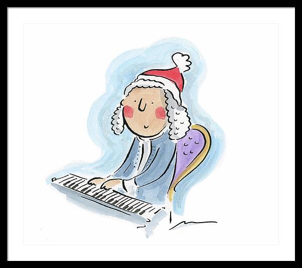 Bach for Christmas - Framed Print