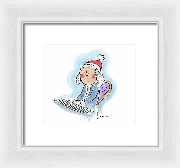 Bach for Christmas - Framed Print