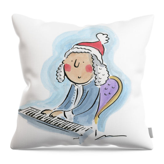 Bach for Christmas - Throw Pillow