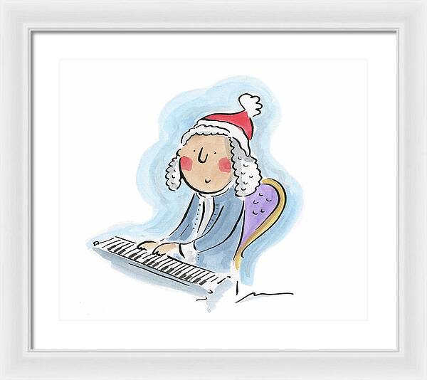 Bach for Christmas - Framed Print