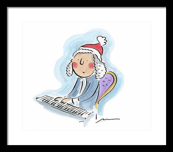 Bach for Christmas - Framed Print