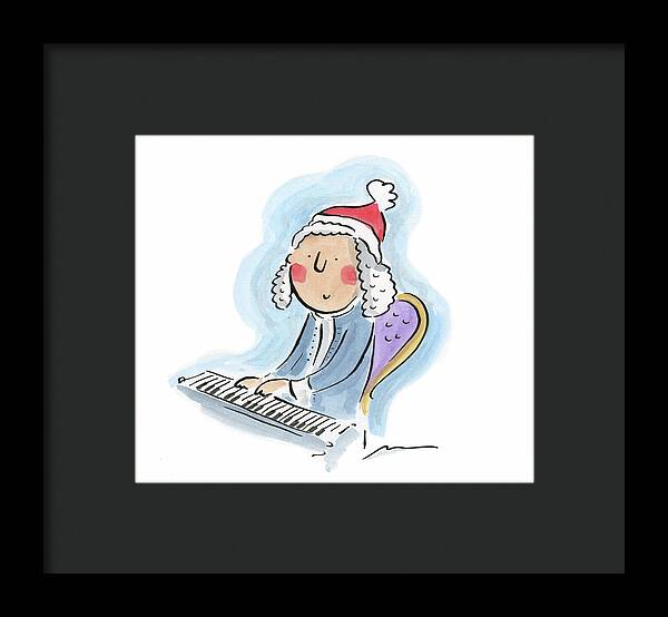 Bach for Christmas - Framed Print