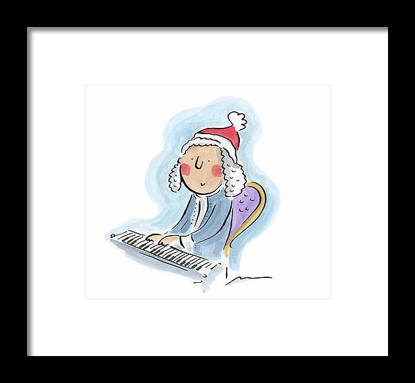 Bach for Christmas - Framed Print