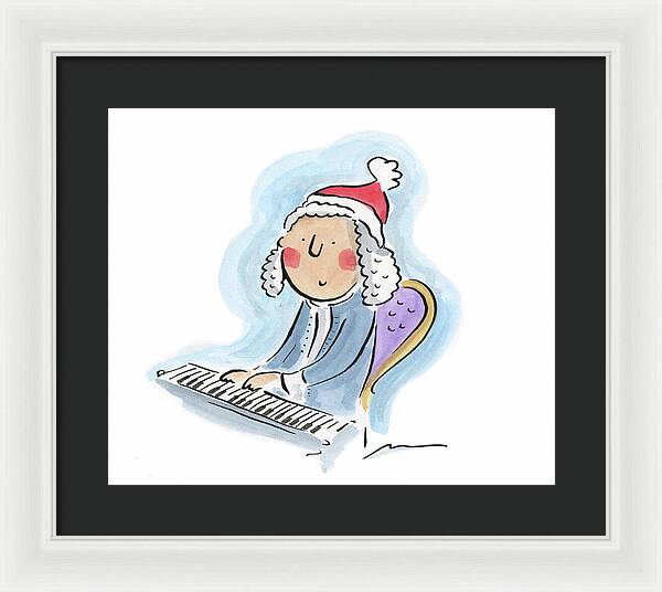 Bach for Christmas - Framed Print