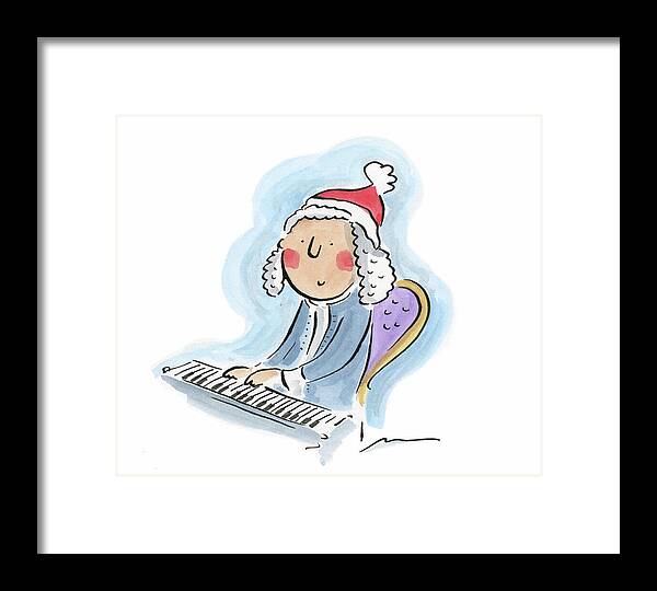 Bach for Christmas - Framed Print