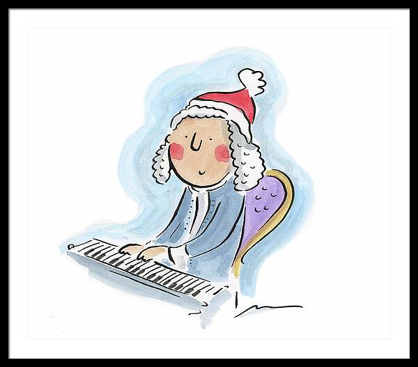 Bach for Christmas - Framed Print