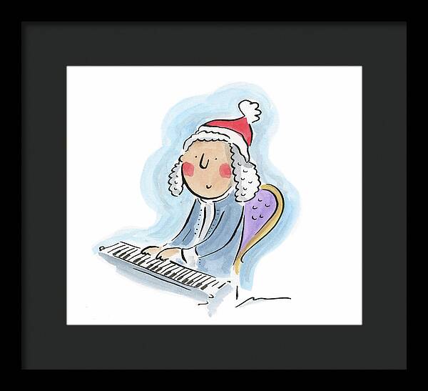 Bach for Christmas - Framed Print