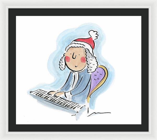 Bach for Christmas - Framed Print