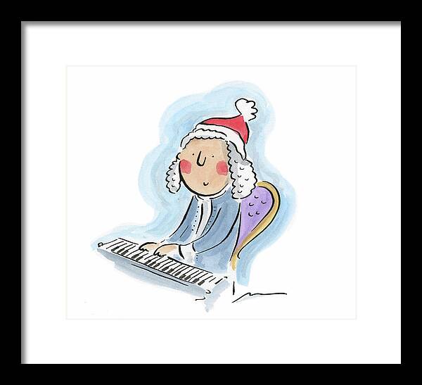 Bach for Christmas - Framed Print