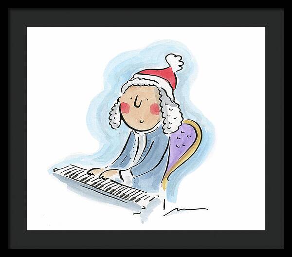 Bach for Christmas - Framed Print