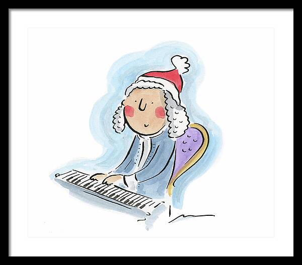 Bach for Christmas - Framed Print