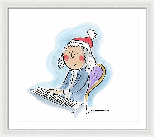 Bach for Christmas - Framed Print