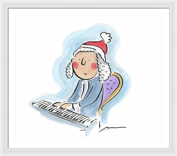 Bach for Christmas - Framed Print
