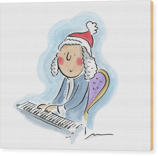 Bach for Christmas - Wood Print