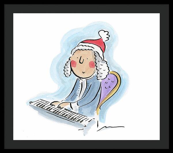 Bach for Christmas - Framed Print
