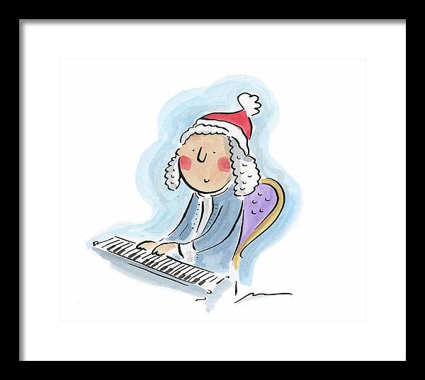 Bach for Christmas - Framed Print