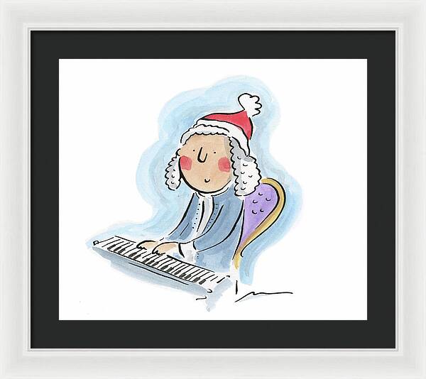 Bach for Christmas - Framed Print