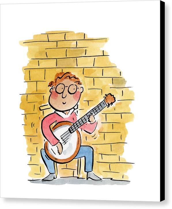 Banjo - Canvas Print
