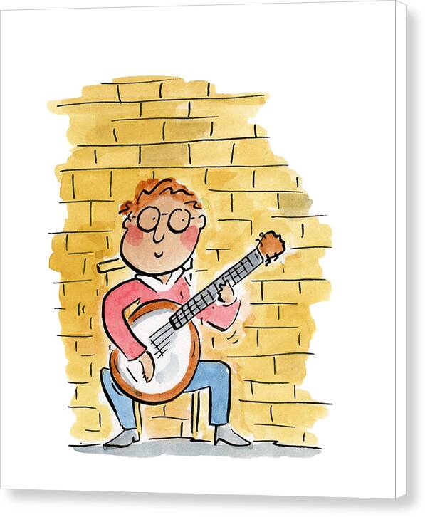 Banjo - Canvas Print