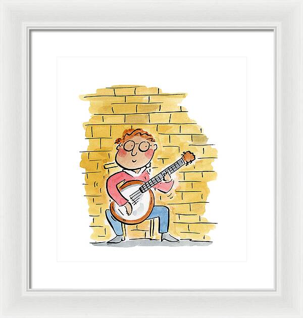 Banjo - Framed Print