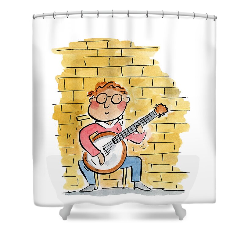 Banjo - Shower Curtain