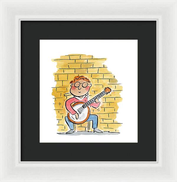 Banjo - Framed Print