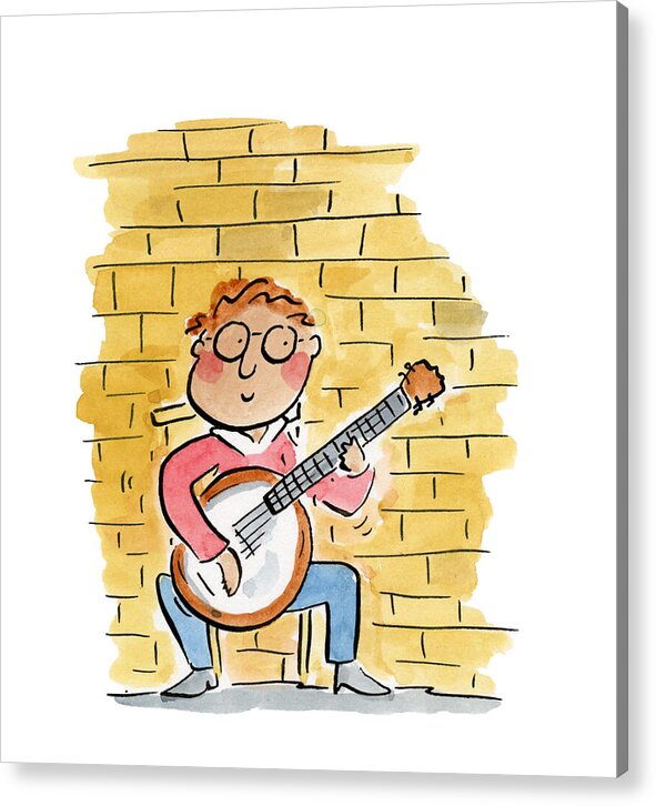 Banjo - Acrylic Print