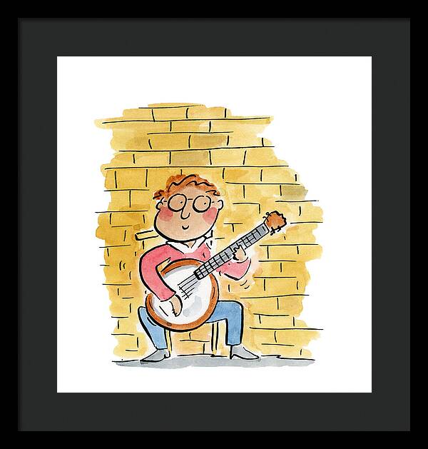 Banjo - Framed Print